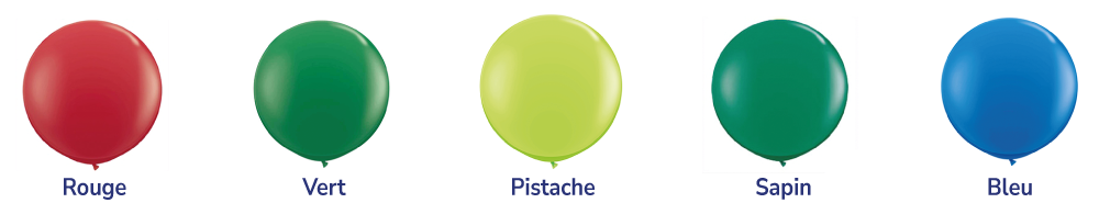 gamme Ballon publicitaire Latex 60cm