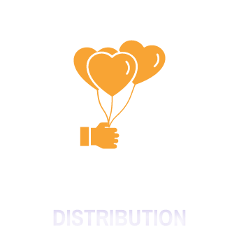 Distribution de ballons